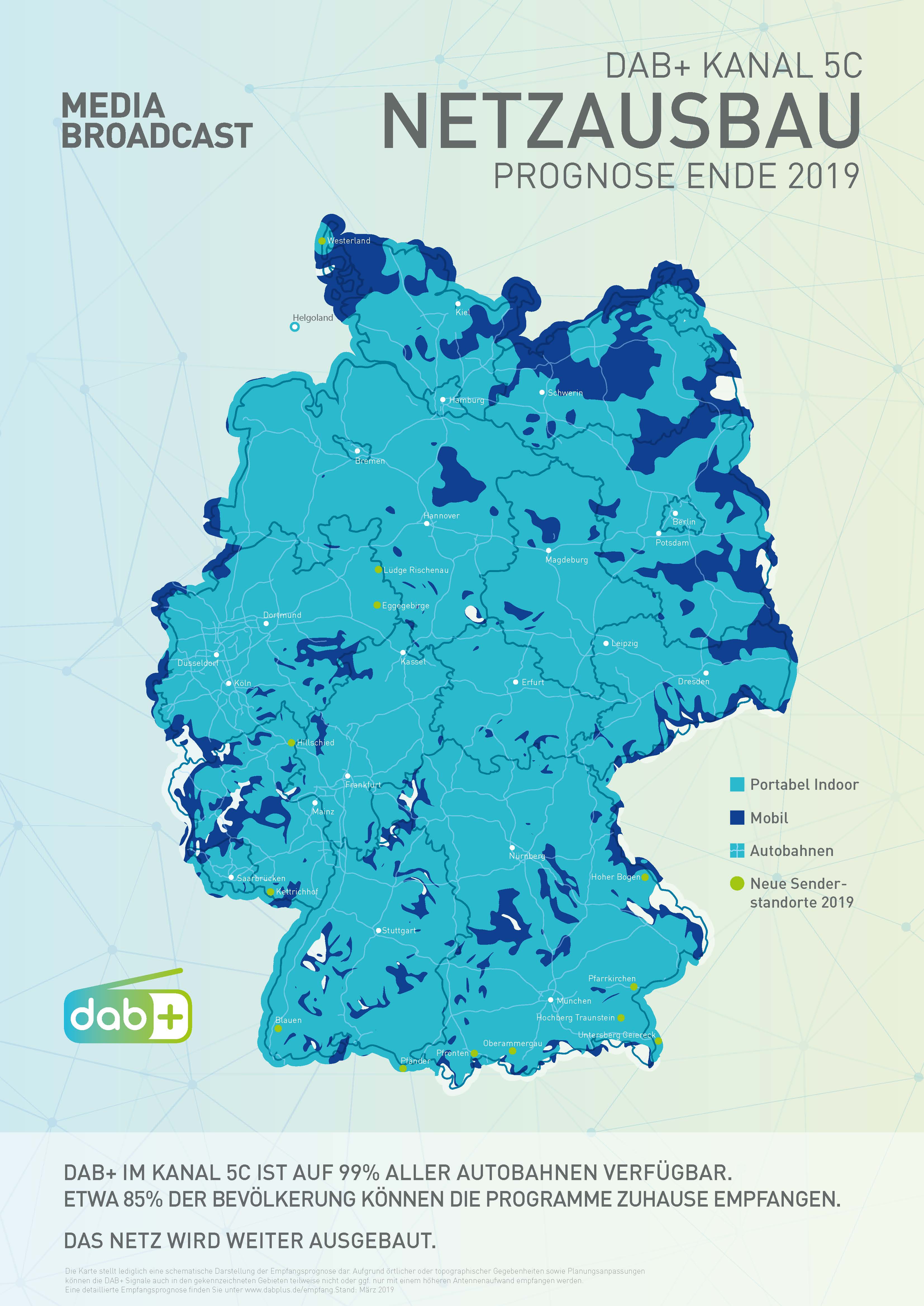 Dab Karte Deutschland