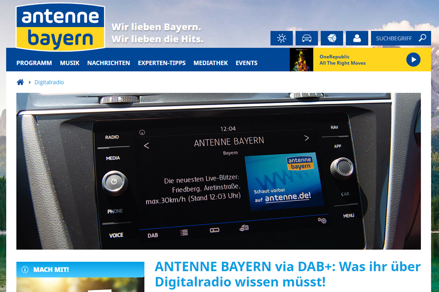 Bundesweit DAB+ Mehr Radio